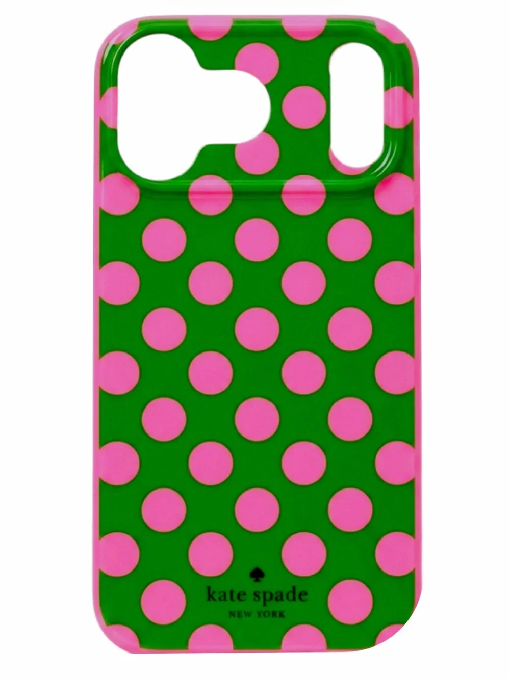 Kate Spade New York Pink & Green Polka Dot MagSafe Case iPhone 17 Pro Max NIB